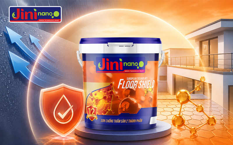 Sơn chống thấm chất lượng JINI nano là gì?