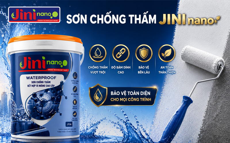 Top Sơn Nước Chống Thấm Tốt Nhất Hiện Nay 